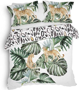 Heckett & Lane Zula - Dekbedovertrek - Lits-jumeaux - 260x200/220 cm + 2 kussenslopen 60x70 cm - Hunter Green