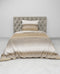Heckettlane Abbe Dekbedovertrek - Eenpersoons - Flanel - 140x200-220cm - Natural