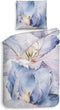 Heckettlane Acadia Dekbedovertrek - Eenpersoons - Kunstvezel - 140x200-220cm - Paars