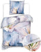 Heckettlane Acadia Dekbedovertrek - Eenpersoons - Kunstvezel - 140x200-220cm - Paars