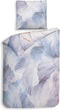 Heckettlane Acadia Dekbedovertrek - Eenpersoons - Kunstvezel - 140x200-220cm - Paars