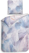 Heckettlane Acadia Dekbedovertrek - Lits-jumeaux - Kunstvezel - 240x200-220cm - Paars