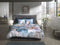 Heckettlane Acadia Dekbedovertrek - Lits-jumeaux - Kunstvezel - 240x200-220cm - Paars