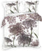Heckettlane Adel Dekbedovertrek - Lits-jumeaux - Katoensatijn - 240x200-220cm - Off-White
