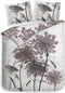 Heckettlane Adel Dekbedovertrek - Lits-jumeaux - Katoensatijn - 240x200-220cm - Off-White