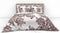 Heckettlane Adel Dekbedovertrek - Lits-jumeaux - Katoensatijn - 240x200-220cm - Off-White