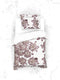Heckettlane Adel Dekbedovertrek - Lits-jumeaux - Katoensatijn - 240x200-220cm - Off-White