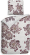 Heckettlane Adel Dekbedovertrek - Lits-jumeaux - Katoensatijn - 260x200-220cm - Off-White