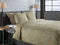 Heckettlane Adeline Dekbedovertrek - Eenpersoons - Flanel - 140x200-220cm - Groen