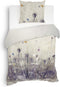 Heckettlane Aimy Dekbedovertrek - Eenpersoons - Katoensatijn - 140x200-220cm - Wit