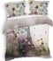 Heckettlane Aimy Dekbedovertrek - Lits-jumeaux - Katoensatijn - 240x200-220cm - Wit