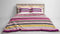 Heckettlane Alena - Dekbedovertrek - Lits-jumeaux - 240x200/220 cm + 2 kussenslopen 60x70 cm - Flamble Pink