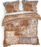 Heckettlane Amaro Dekbedovertrek - Lits-jumeaux - Katoen - 260x200-220cm - Rood