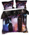Heckettlane Amira Dekbedovertrek - Lits-jumeaux - Katoen - 260x200-220cm - Zwart