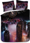 Heckettlane Amira Dekbedovertrek - Lits-jumeaux - Katoen - 240x200-220cm - Zwart