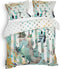Heckettlane Andy Dekbedovertrek - Eenpersoons - Katoensatijn - 140x200-220cm - Multi