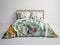 Heckettlane Andy Dekbedovertrek - Tweepersoons - Katoensatijn - 200x200-220cm - Multi