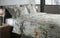 Heckettlane Areca Dekbedovertrek - Tweepersoons - Flanel - 200x200-220cm - Groen