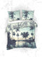 Heckettlane Aurora Dekbedovertrek - 50% Bamboo 50% Satijn - 240x220 - Blauw