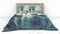 Heckettlane Aurora Dekbedovertrek - Eenpersoons - Bamboe - 140x200-220cm - Blauw