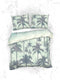Heckettlane Aurora Dekbedovertrek - Eenpersoons - Bamboe - 140x200-220cm - Blauw