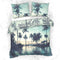 Heckettlane Aurora Dekbedovertrek - Eenpersoons - Bamboe - 140x200-220cm - Blauw