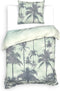 Heckettlane Aurora Dekbedovertrek - Eenpersoons - Bamboe - 140x200-220cm - Blauw