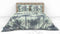 Heckettlane Aurora Dekbedovertrek - Lits-jumeaux - Bamboe - 260x200-220cm - Blauw