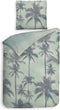 Heckettlane Aurora Dekbedovertrek - Lits-jumeaux - Bamboe - 260x200-220cm - Blauw