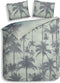Heckettlane Aurora Dekbedovertrek - Tweepersoons - Bamboe - 200x200-220cm - Blauw