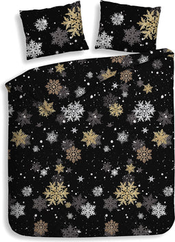 Heckettlane Avrem Dekbedovertrek - Lits-jumeaux - Flanel - 260x200-220cm - Multi