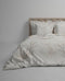 Heckettlane Axelia Dekbedovertrek - Lits-jumeaux - Katoensatijn - 260x200-220cm - Natural