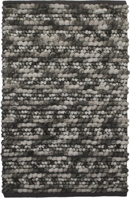 Heckettlane Badmat Brenda - Badkamermat - Antislip tapijt - 60x100 - Antraciet