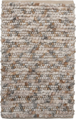 Heckettlane Badmat Brenda - Badkamermat - Antislip tapijt - 70x120 - Beige