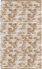 Heckettlane Badmat Brenda - Badkamermat - Antislip tapijt - 70x120 - Beige