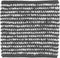 Heckettlane Badmat Mylene - Badkamermat - Antislip tapijt - 60x60 - Antraciet