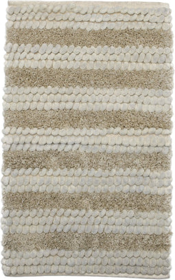 Heckettlane Badmat Roberto - Badkamermat - Antislip tapijt - 60x100 - Beige