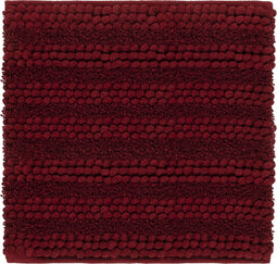 Heckettlane Badmat Roberto - Badkamermat - Antislip tapijt - 60x60 - Rood