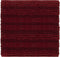 Heckettlane Badmat Roberto - Badkamermat - Antislip tapijt - 60x60 - Rood