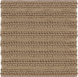 Heckettlane Badmat Roberto - Badkamermat - Antislip tapijt - 60x60 - Beige