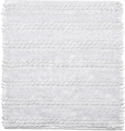 Heckettlane Badmat Roberto - Badkamermat - Antislip tapijt - 60x60 - Wit