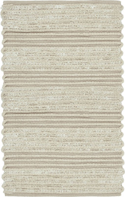 Heckettlane Badmat Solange - Badkamermat - Antislip tapijt - 60x100 - Off-White