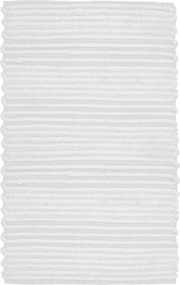 Heckettlane Badmat Solange - Badkamermat - Antislip tapijt - 60x100 - Wit