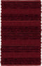 Heckettlane Badmat Solange - Badkamermat - Antislip tapijt - 60x100 - Rood