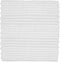 Heckettlane Badmat Solange - Badkamermat - Antislip tapijt - 60x60 - Wit