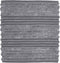 Heckettlane Badmat Solange - Badkamermat - Antislip tapijt - 60x60 - Antraciet