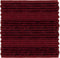 Heckettlane Badmat Solange - Badkamermat - Antislip tapijt - 60x60 - Rood