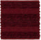 Heckettlane Badmat Solange - Badkamermat - Antislip tapijt - 60x60 - Rood