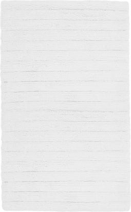 Heckettlane Badmat Vivienne - Badkamermat - Antislip tapijt - 60x100 - Wit
