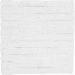 Heckettlane Badmat Vivienne - Badkamermat - Antislip tapijt - 60x60 - Wit